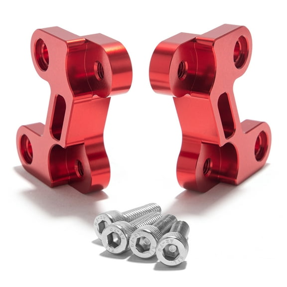Tarazon Footpeg Lowering Bracket Drop Red for Sur Ron Light Bee X LBX Electric Dirt Bike