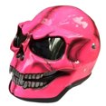 thumbnail image 3 of Casco de esqueleto de Halloween, espeluznante casco de Halloween con mandíbula móvil, accesorios de disfraz para fiesta de Halloween, carnaval, 3 of 4
