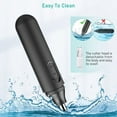 thumbnail image 4 of Nose and Ear Hair Trimmer, Professional Painless Nose Hair Remover for Men and Women, Waterproof Stainless Steel Head, Dual Edge Blades, Mute Motor, Cleaning Brush, 4 of 7