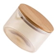 thumbnail image 5 of 1 frasco de vidrio para té perfumado, para almacenar frutos secos y aperitivos, sellado con tapa de madera., 5 of 5
