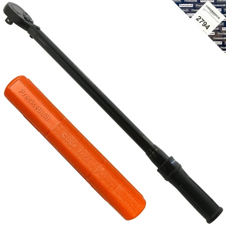 

Precisebuilt 3/4 Drive 600-3000 in-lb Click Tech Torque Wrench