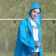thumbnail image 2 of One-piece Raincoat For Adults Portable Waterproof Rainsuit Reusable Outdoor Raincoat For Hiking Camping Traveling, 2 of 4