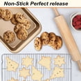 thumbnail image 5 of Donepart 6-Piece Non-Stick Bakeware Sets Including Rack, Cookie Sheet, Cake Pans, Loaf Pan, Muffin Pan, Pizza Pan, 5 of 9
