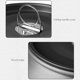 thumbnail image 5 of Hervidor de Agua Portátil de Aleación de Aluminio para Exteriores, de Gran Capacidad, para Acampar, de Viaje, Ligero y Duradero, Color Gris | Multiusos para Hervir Agua, Café y Té, Ideal para Senderi, 5 of 5