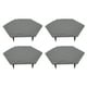 thumbnail image 2 of Escalones Para Exteriores, 4pcs Hexágono Para El Hogar, Jardín, Adoquines Para Caminos, Escalones Decorativos Con 24 Estacas Para El Suelo, Para Pasarela De Jardín, Patio De, 2 of 7