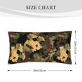 Camouflage green King Pillow Cases, Soft King Size Pillow Cases