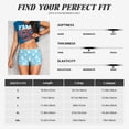 thumbnail image 5 of Daiia Skating Poodle Fun Pattern Women's Workout Shorts Biker Shorts - High Waisted Workout Spandex Tummy Control Gym Running Yoga Shorts-Medium, 5 of 8