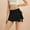 Black, variant on Dpytoraw Women's Trouser Skirt Mini Skirt A Line Culottes Summer Skirts Shorts Casual Skirt Party Skort High Waist Casual Skirt Tennis Skirts With Knot Women’s Sequin Party Mini Skirt Black