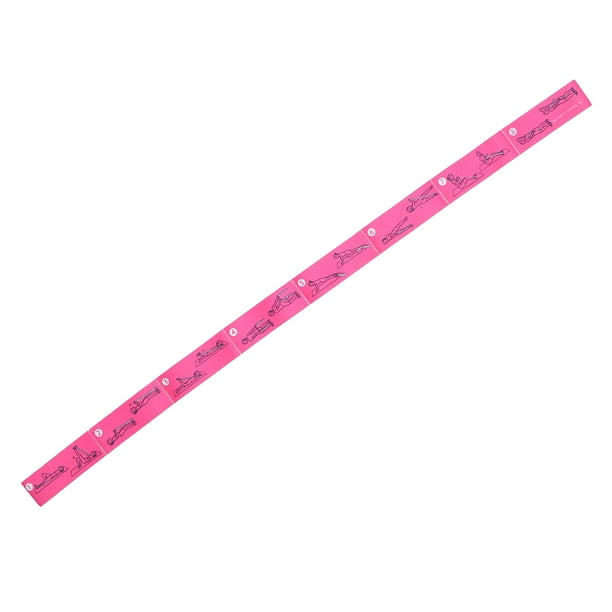 Bandas de Resistencia Al Ejercicio con 8 Diseños de Bucles para Yoga Pilates con Buena elasticidad: Larga Vida útil Adecuadas para el Entrenamiento Diario ANGGREK Otros