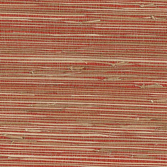 Kenneth James Ruslan Taupe Grasscloth Unpasted Grasscloth Paper Backed Wallpaper, 36-in by 24-ft, 72 sq. ft.