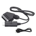 thumbnail image 1 of YSABOXY Câble Convertisseur HDMI vers SCART Portable Adaptateur Vidéo 1M Lot Q8, 1 of 1