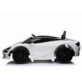 thumbnail image 2 of VOLTZ TOYS 12V Ride on Car for Kids, Mclaren 720S with Remote Control, Leather Seat, Butterfly Doors, Bluetooth MP3 and LED Lights, Licensed Model (White), 2 of 9