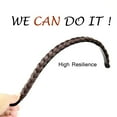 thumbnail image 4 of DIGUAN Headband Synthetic Hair Plaited Headband Braid Braided With Teeth Hair Band Accessories for Women Girl Wide 0.6 Inch (Dark Brown), 4 of 6