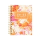 thumbnail image 3 of Agenda mensual para el año 2024, cuaderno A5 con espiral rígida con diseño floral, organizador diario, para profesionales, bullet journal, agenda, diseño floral, tamaño compacto Blaxill, 3 of 8