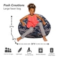 thumbnail image 2 of Posh Creations Bean Bag Chair for Kids, Teens, and Adults, 38in - Large, Nylon Camo Digital, 2 of 6