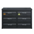 Acme Furniture Cargo Dresser in Gunmetal Finish