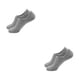 thumbnail image 3 of Calcetines náuticos Qarigey de larga duración para mujer Tejido transpirable Poliéster Gris Tallas 36-42 2Conjunto, 3 of 6