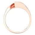 thumbnail image 4 of Solitaire Engagement Ring for Women - 2ct Simulated Red Diamond in 14K Rose Gold Promise Ring, 4 of 6