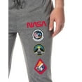 thumbnail image 3 of NASA Men's Retro Spacelab D-1 Logo Sleep Lounge Jogger Pajama Pants, 3 of 5