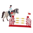 thumbnail image 4 of Figuras de caballos realistas de 3 uds., juguetes de caballos con figuras de , valla, caballo, , juego de juguetes para niños, niñas y Mujer, 4 of 8