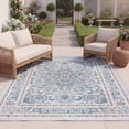 thumbnail image 6 of SAFAVIEH Cabana Greta Beige/Orange 2'2"X9' Runner Indoor/Outdoor Area Rug Navy/Grey, 9' x 12', 6 of 14