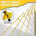 thumbnail image 4 of Volleyball Rebounder Net, Volleyball Training Equipment, Bounce Back Net for Volley Ball Practice with 5 Adjustable Rebound Angles 7x4 ft, 4 of 8