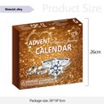 thumbnail image 3 of Calendario Adviento 2024 para Mujeres Adultas Con Collar Anillos Pendientes Regalos Navidad, 3 of 6