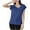 Navy-576, variant on Under 10,Women's Pajama Top, Short Sleeved, Thin V-neck, Solid Color, Comfortable Sleepwear, Nighttime Lounge, Sleep Shirt, Home Fashion On-the-Go Comfort|20%Modal,40% Cotton,40% Polyester,Hot Pink