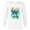 White, variant on Disney Lilo and Stitch Watercolor Brushstrokes - Long Sleeve T-Shirt for Men - Customized-White