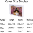 thumbnail image 2 of 1000 PCS Jigsaw Puzzles, 29.5" x 19.7" Artwork Gift for Adults Teens Happy Funny Halloween Dog Wooden Puzzle Games, 2 of 6