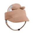 thumbnail image 2 of Gorra ajustable, portátil, cómoda, transpirable, con protección contra caídas, ideal para correr y caminar. café, 2 of 9