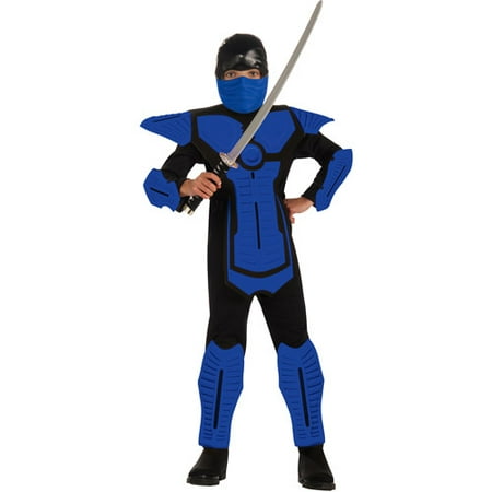 Blue Ninja Boy Halloween Costume