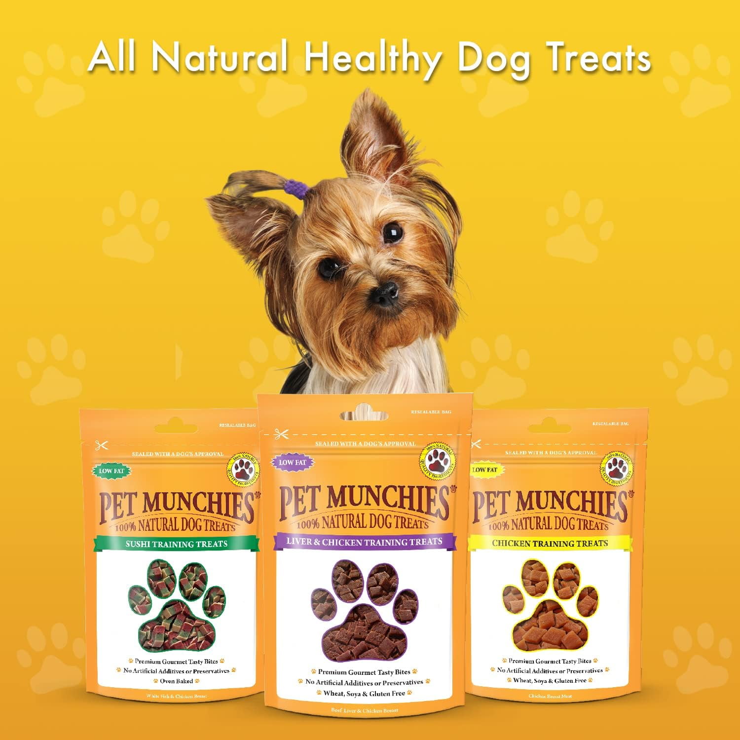 Pet Munchies Dog Training Treats Sushi 150g Case of 8