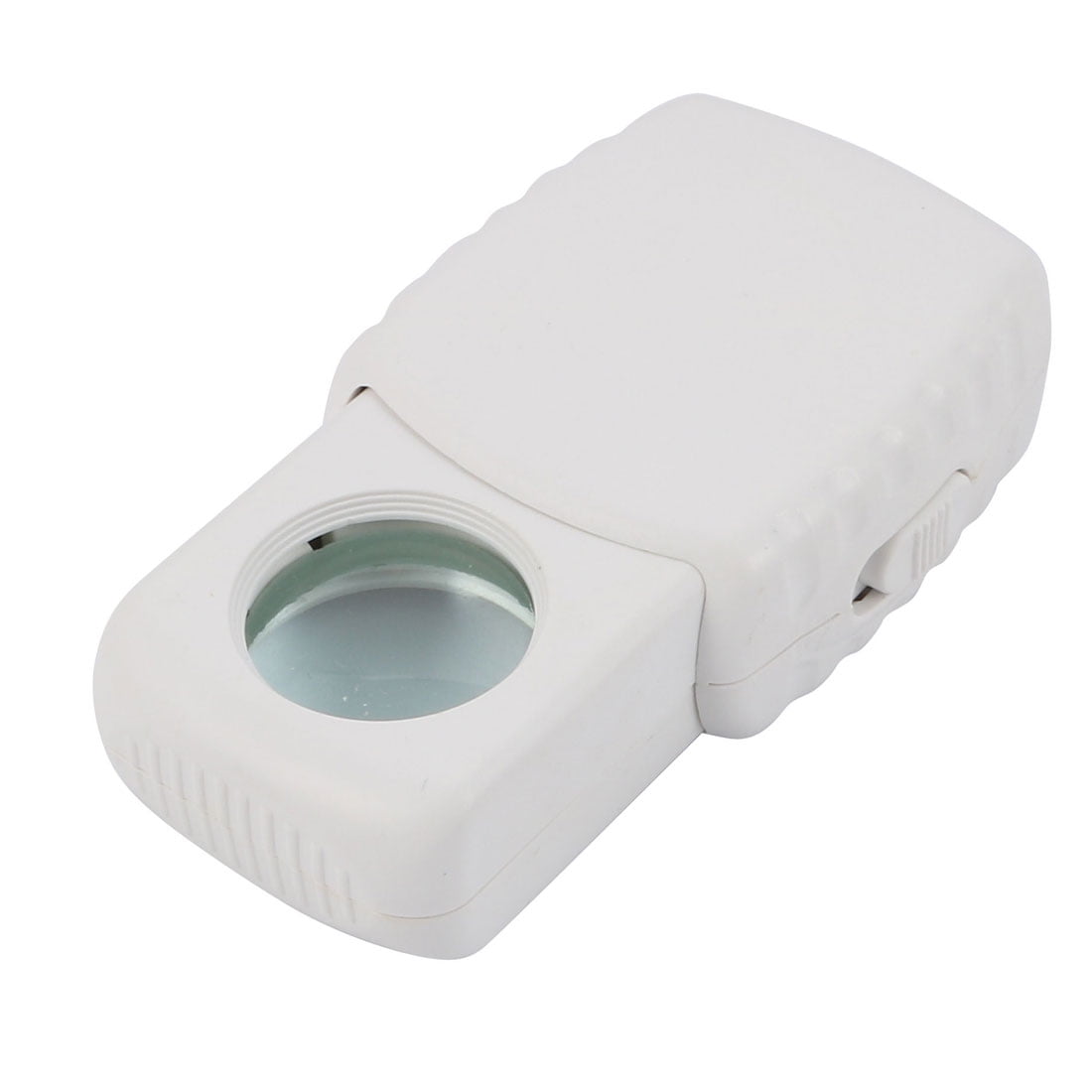 Unique Bargains Coin Stamp Jewelry Appraisal  Lighted 45X Magnifier Magnifying Glass White