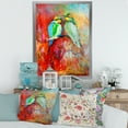 thumbnail image 3 of Designart 'Blue Tailed Bee Eaters Sitting On A Branch' Nautical & Coastal Framed Art Print, 3 of 4
