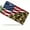 American Flag and Camouflage, variant on 1 Pcs Heart Patterns License Plate Frame, License Plate Cover for Car Decorative Parts, Aluminum License Plate Bracket Holder Rust-Proof Weather-Proof for US Standard Car