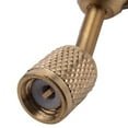 thumbnail image 4 of R410a R134a Brass Shut Valve For A/C Charging Hoses HVAC 1/4inch AC Refrige, 4 of 10
