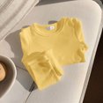 thumbnail image 4 of HFHAPW Toddler Boys Girls Pajama Sets Long Sleeve Top with Pants 2 Piece Pjs Set Fall Winter Sleepwear, 4 of 5