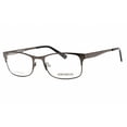thumbnail image 1 of Adensco AD 125 0R80 00 Men's Matte Dark Ruthenium Frame Eyeglasses, 1 of 2