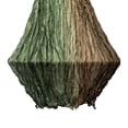 thumbnail image 2 of Party Runner,Gradient Crinkle Sheer Gauze Long Table Cover With Multi Tone Color Options,Reception Cake Mat Used For Bohemian Wedding Classroom Event Decor, 2 of 7