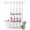 loveXM7209, variant on No Hook Shower Curtain with Built-in Rings - Halloween Haunted Pumpkin Grimace Washable Waterproof Fabric Bathroom Curtains for Hotel,Rentals, 72 X 72 Inch Long , Orange Black