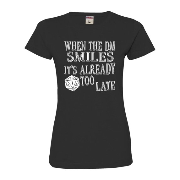 Go All Out When The DM Smiles It's Already Too Late Funny Deluxe Soft T-Shirt Mens/Women