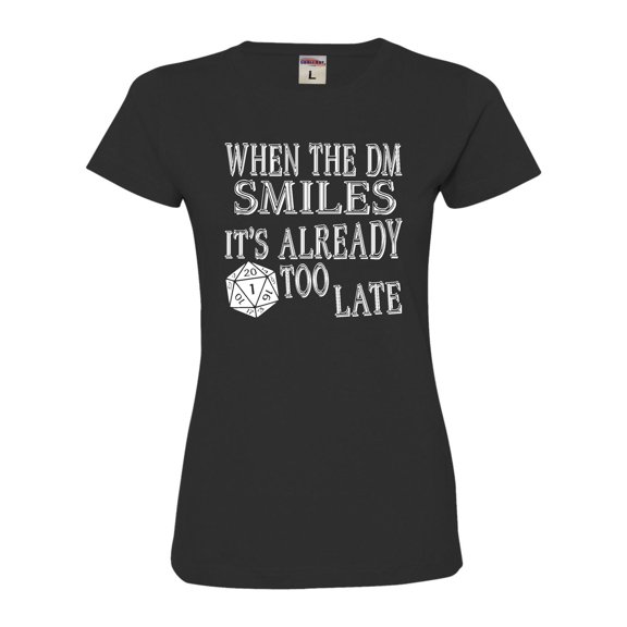 Go All Out When The DM Smiles It's Already Too Late Funny Deluxe Soft T-Shirt Mens/Women