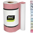 thumbnail image 4 of Smart Design Bonded Grip Shelf Liner - 12 Inch x 10 Feet - Ruby Red Gingham, 4 of 8