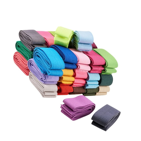 20x High Elasticity Sewing Bands 25mm Wide Multi Colored For Sewing Knit Elastic Bands