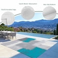 thumbnail image 3 of Blue Abstract Outdoor Rug for Patio/Deck/Porch, Non-Slip Large Area Rug 5 x 7 Ft, Grey Geometric Oil Painting Vintage Gradient Indoor Outdoor Rugs Washable Area Rugs, Camping Rug Carpet Runner, 3 of 8