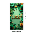 thumbnail image 3 of St Patricks Day Backdrop Banner Shamrock Decorations Irish Luck Party Background Flower Props Green Hat Festival Decor Gift Events Photography, 3 of 4