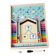 thumbnail image 4 of Tachiuwa Kid Math Learning Toys Educational Wooden Board for Children Preschool Girls, 4 of 9