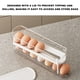 thumbnail image 5 of Baúles de almacenamiento, huevos de varios niveles para refrigerador, organizador de huevos con ruedas automáticas, dispensador de huevos que ahorra espacio, 30 huevos, estante para huevos de refriger, 5 of 9
