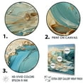 thumbnail image 3 of Designart "Liquid Wave Art Of Ocean Charm II" Ocean Floater Framed Wall Art Living Room, 3 of 5